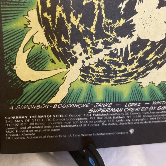 Superman The Man of Steel Vol 1 #0 Peer Pressure (Part I) – A Whole New World 1 - Picture 5 of 12